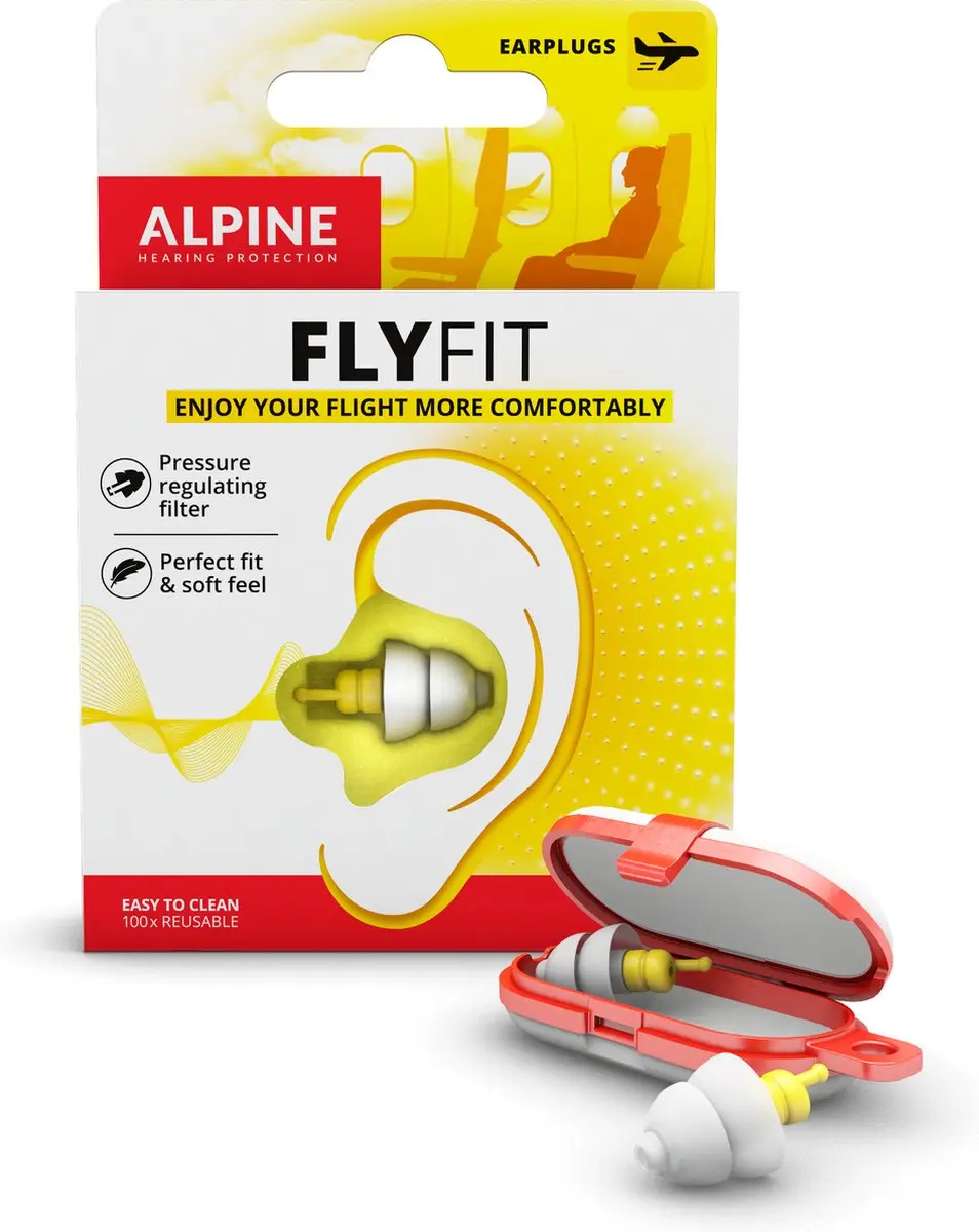 Alpine FlyFit Vliegtuig Oordopjes M/L