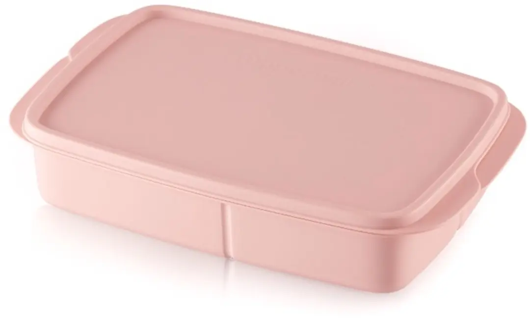 Tupperware Vakjeslunchbox 1L Roze