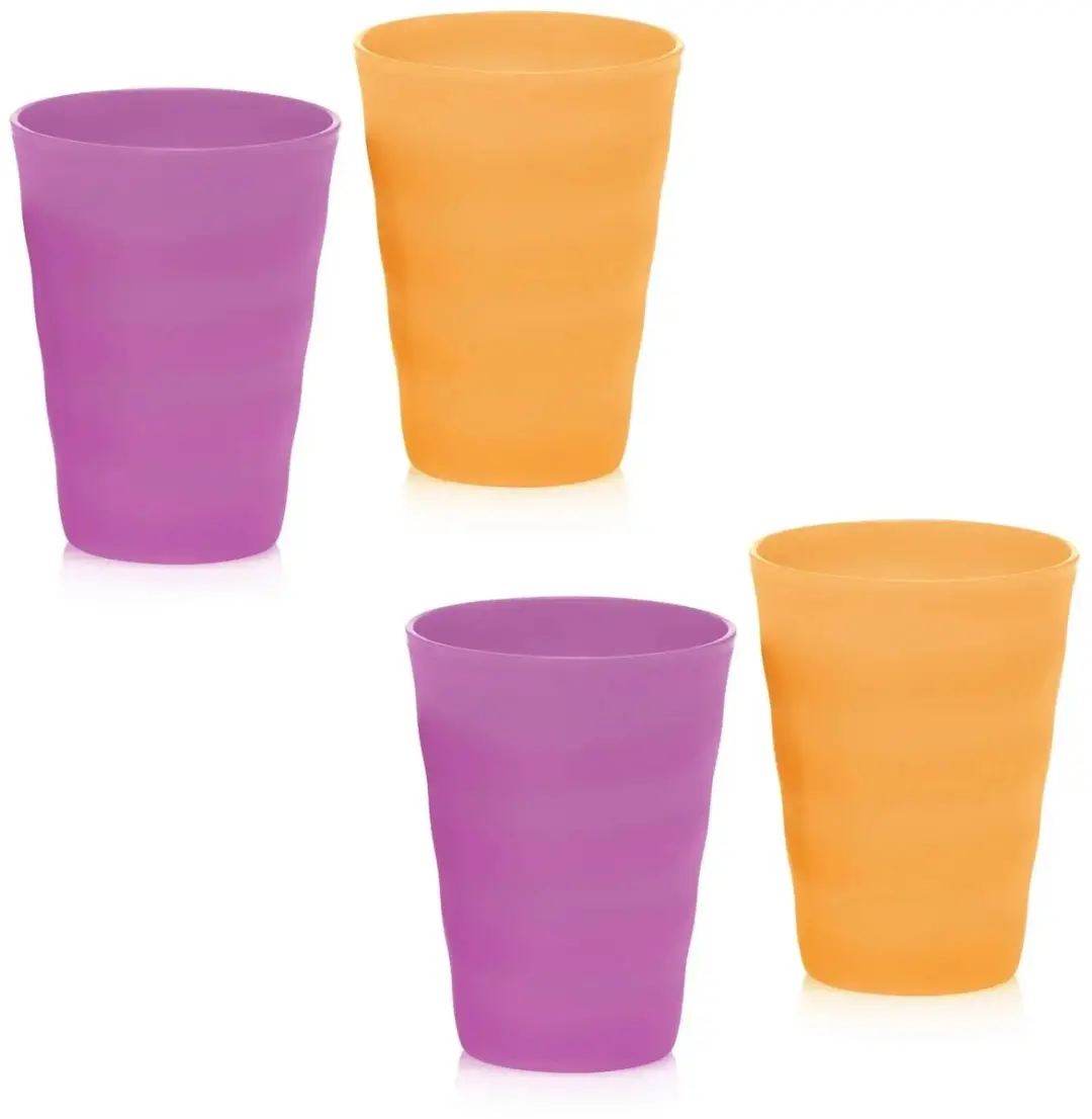 Tupperware drinkbekers set van 4