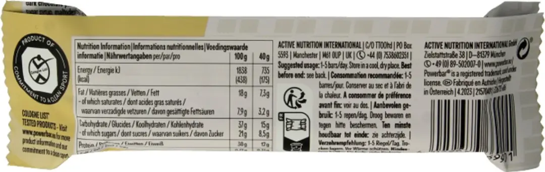 PowerBar Natural Protein Bar Banana Chocolate 40 g