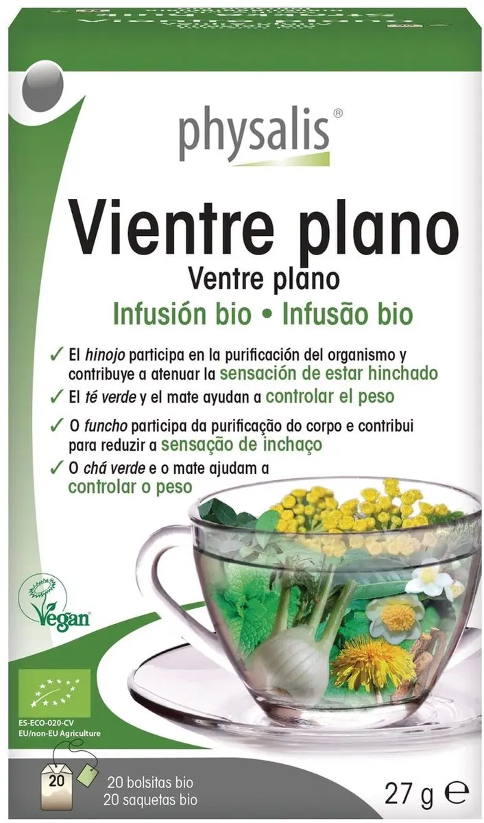 Physalis Bio Strakke Buik Thee 20 Zakjes