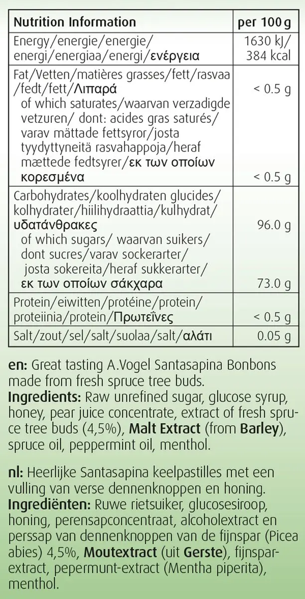 A.Vogel Santasapina Bonbons 100g
