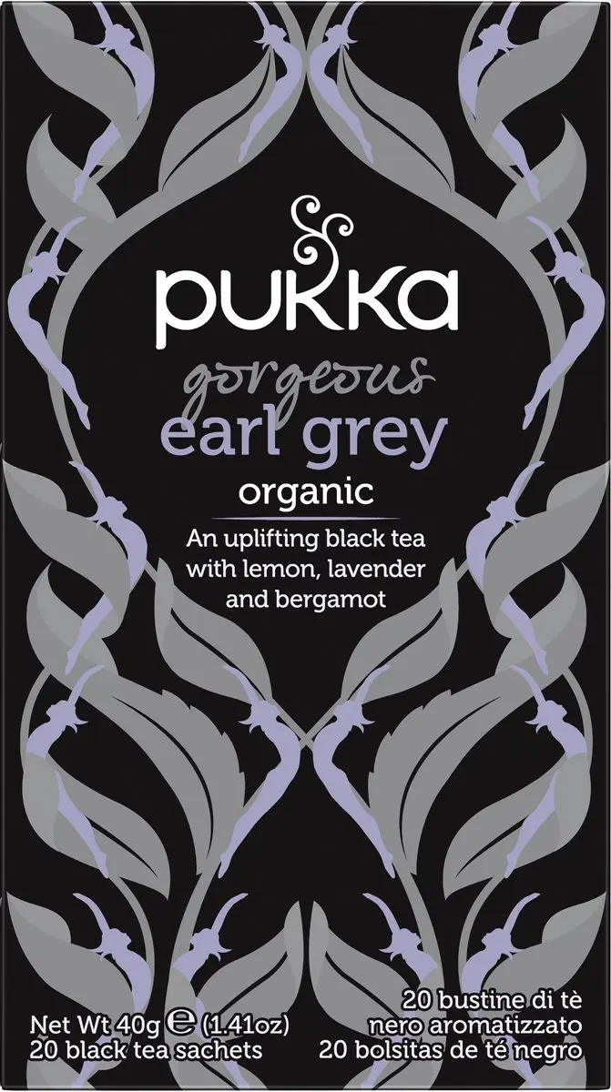 Pukka Earl Grey Biologische Thee 20 Zakjes