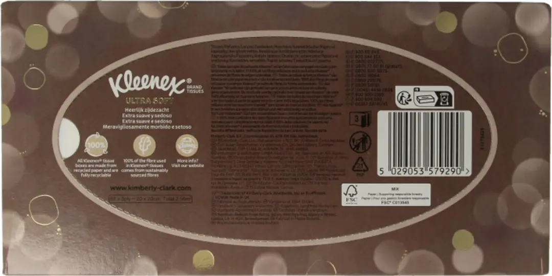 Kleenex Tissues Ultrasoft 64 Stuks - afbeelding 2 van 5