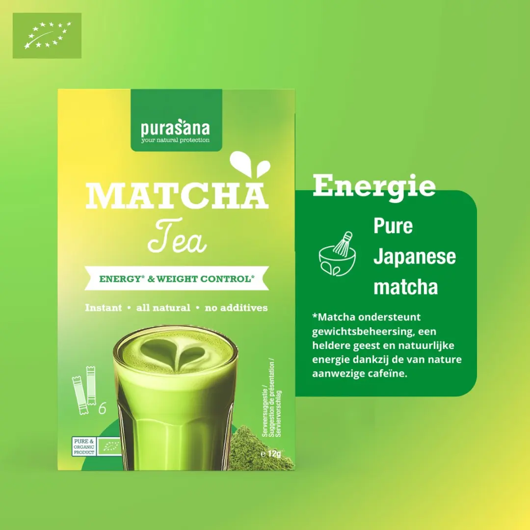 Purasana Matcha Tea BIO - 6x2g