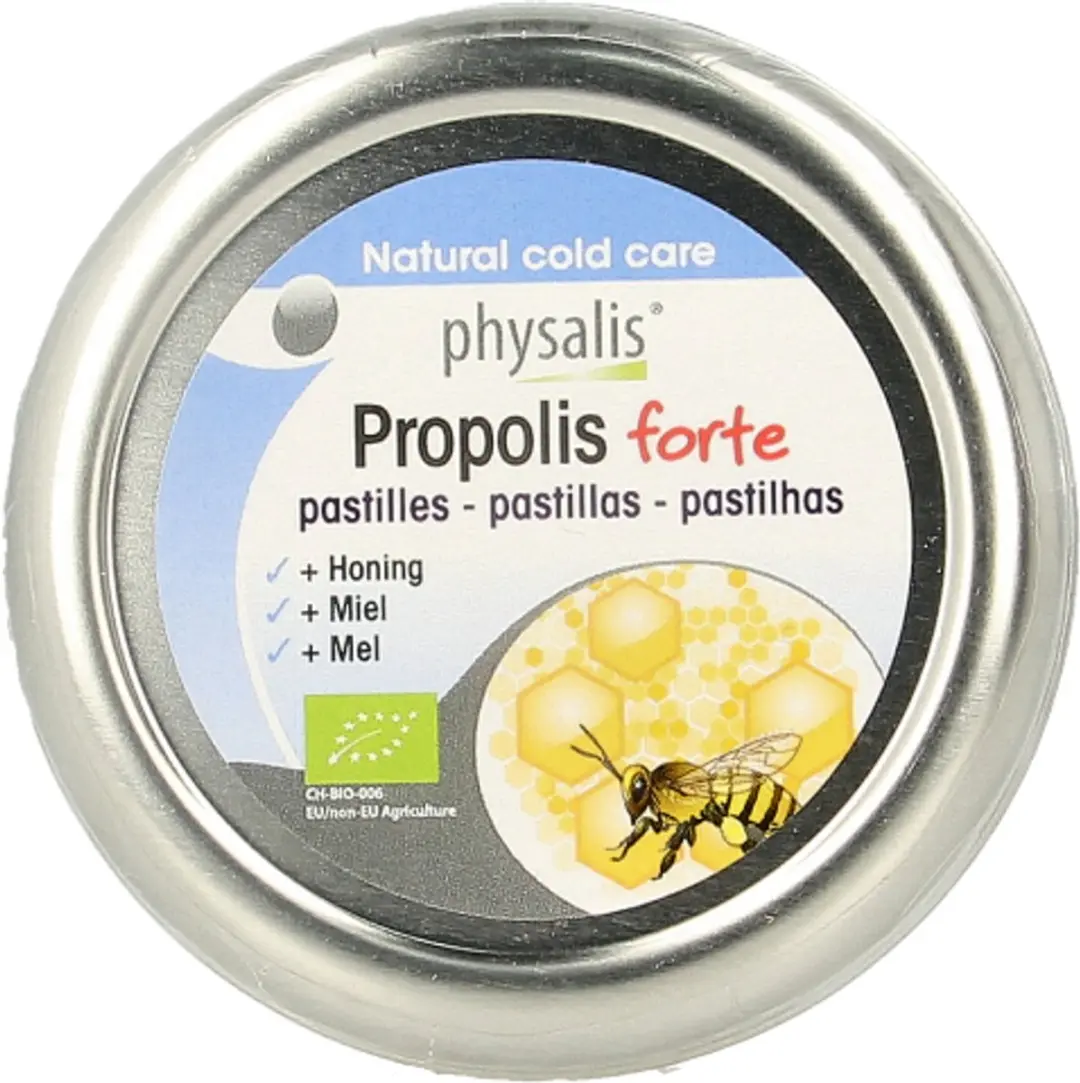 Physalis Propolis Forte Pastilles Bio - 45 Gram