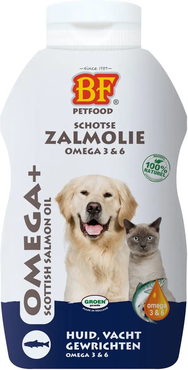 BF Petfood Zalmolie 250ml