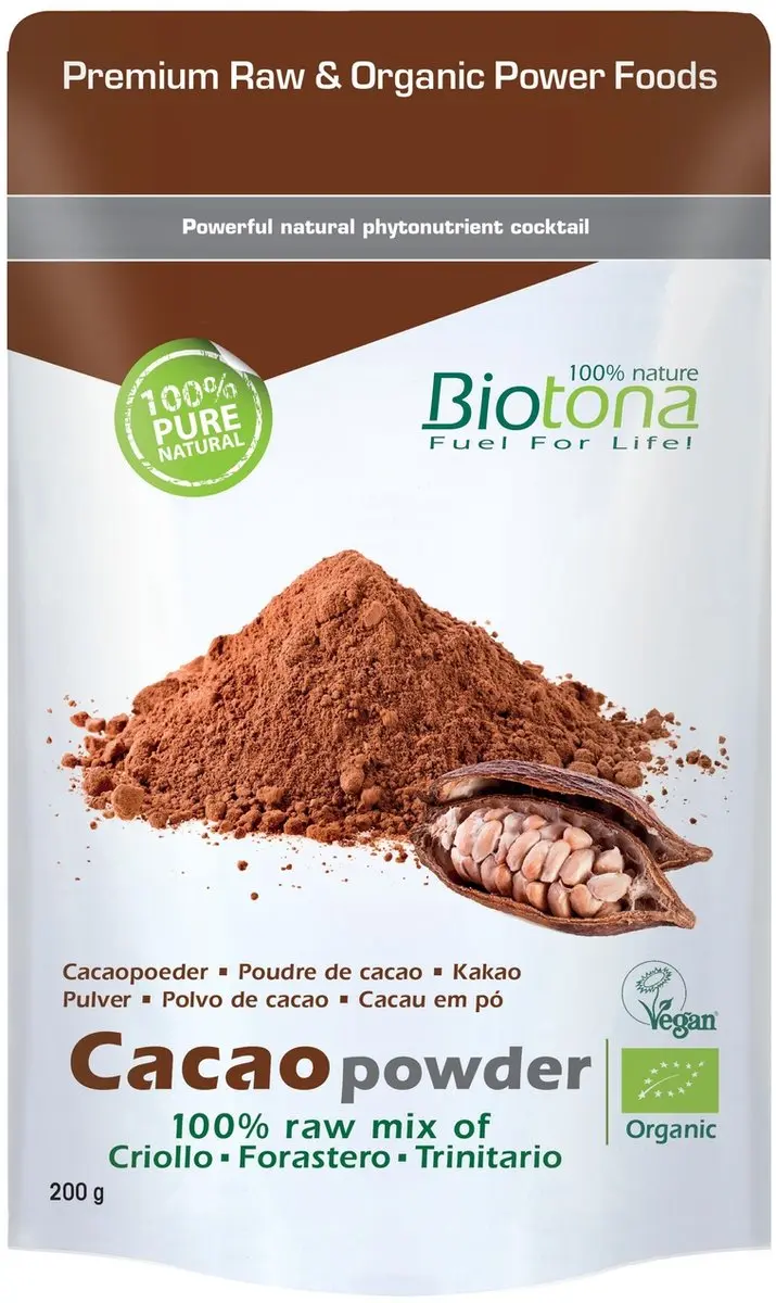 Biotona Cacao Raw Powder 200 gr