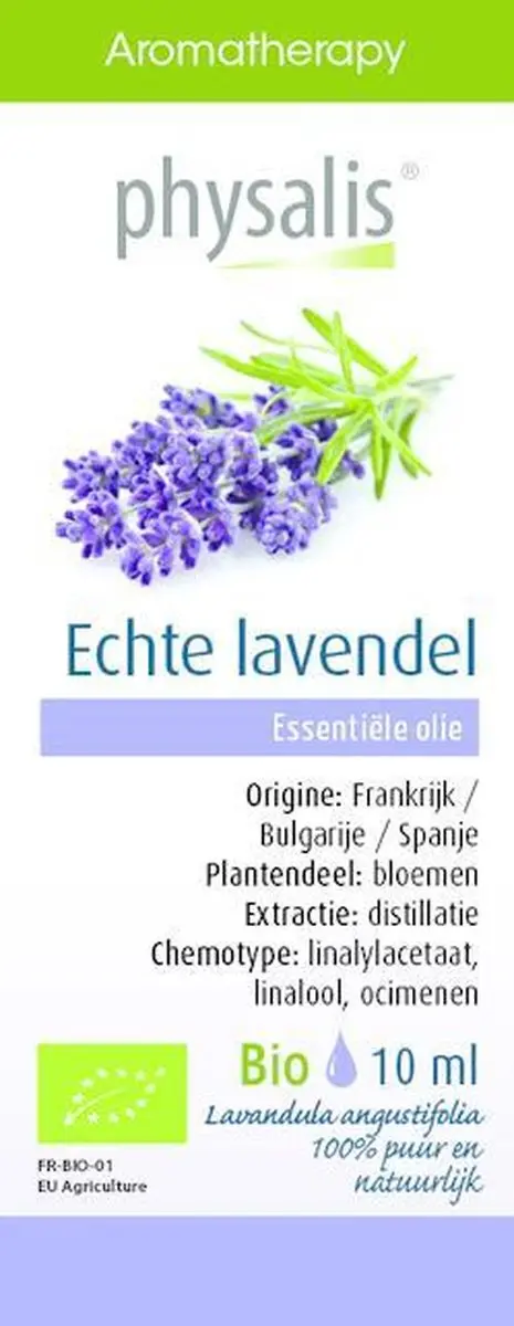 Physalis Lavendel Bio Etherische Olie 10ml