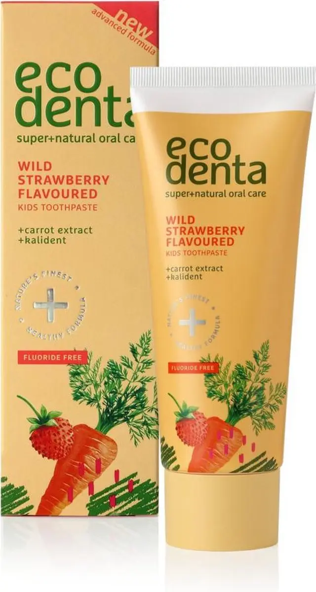 Ecodenta Aardbei Tandpasta 75ml