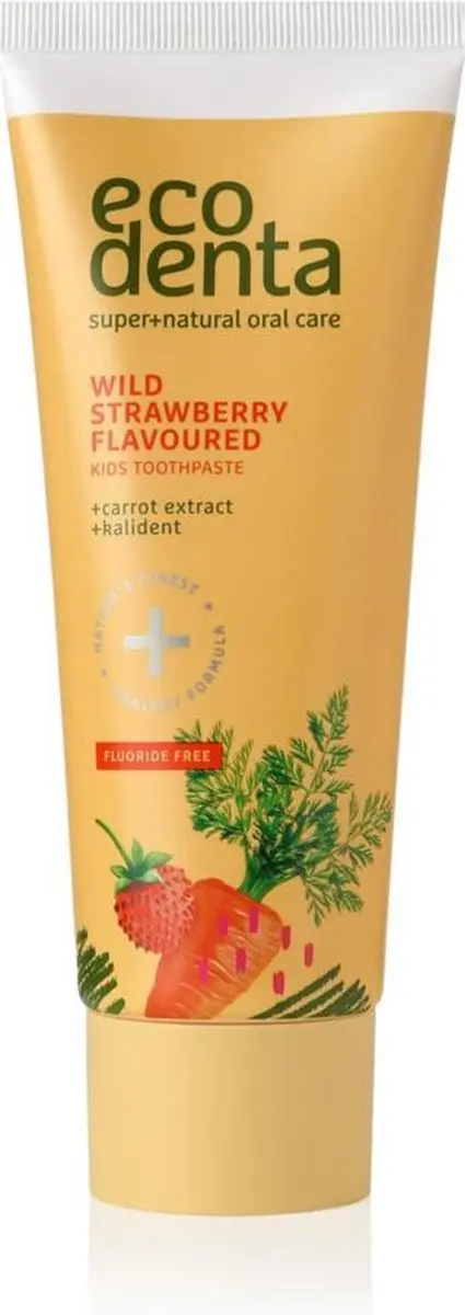 Ecodenta Aardbei Tandpasta 75ml - Kinderen