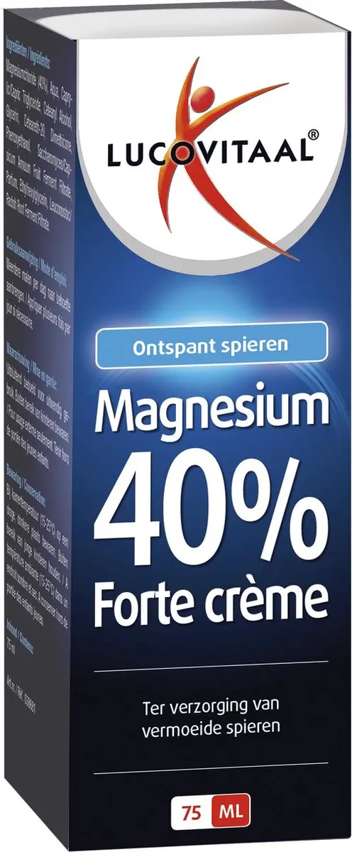 Lucovitaal Magnesium 40% Forte Spierbalsem 75ml