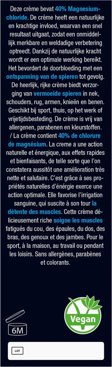 Lucovitaal Magnesium 40% Forte Spierbalsem 75ml