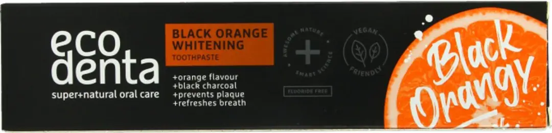 Ecodenta Tandpasta Black Orange Whitening 100ml