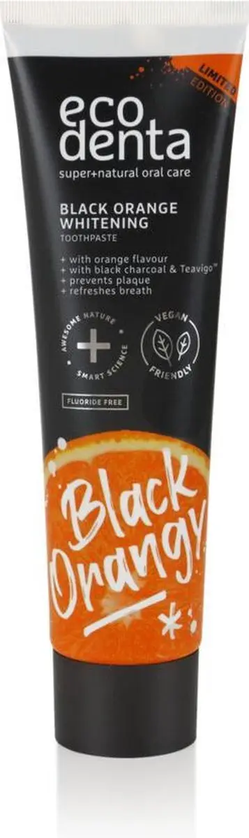 Ecodenta Tandpasta Black Orange Whitening 100ml
