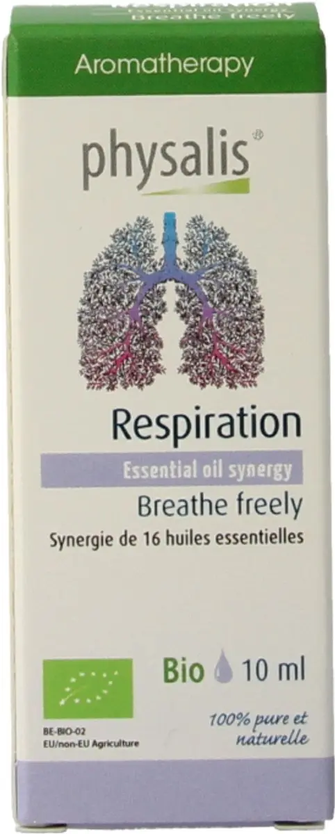Physalis Synergie Respiration Bio 10ml - 10 Stuks
