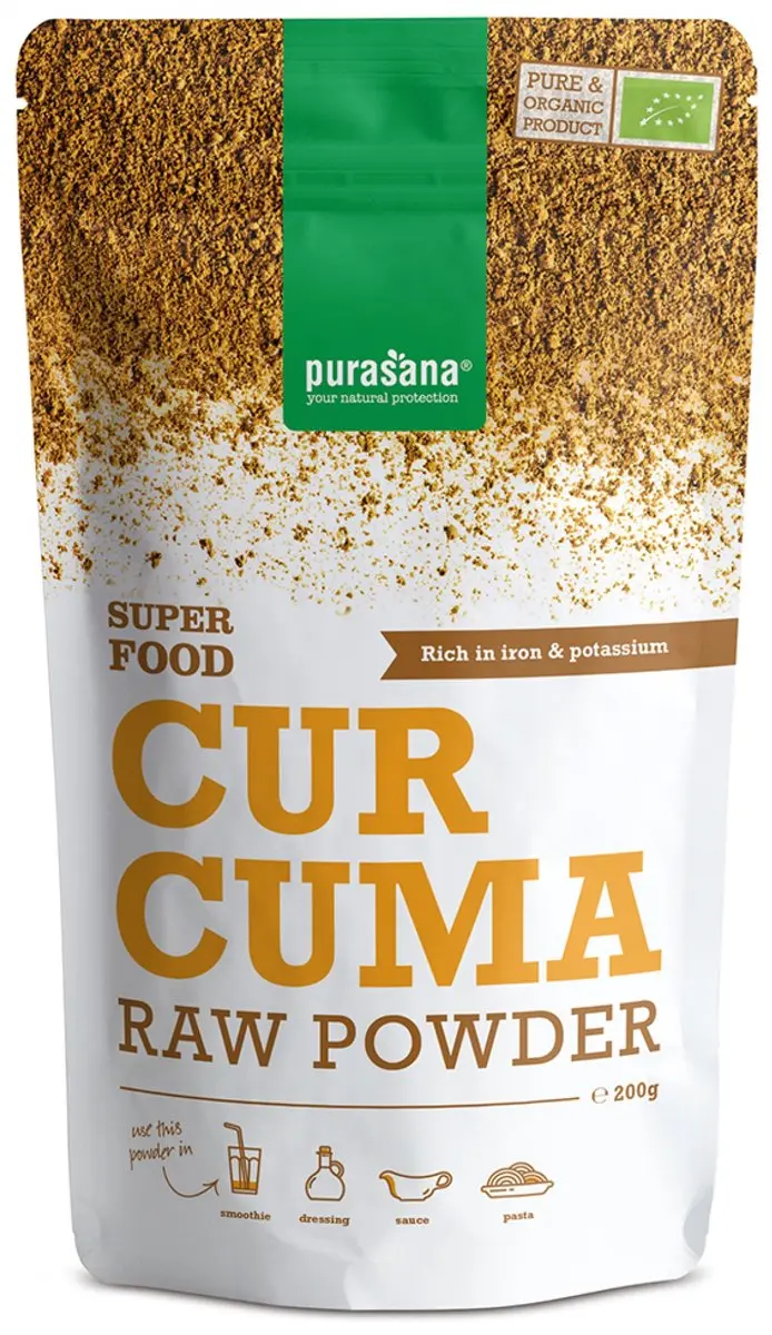 Purasana Curcumapoeder Bio Vegan 200g