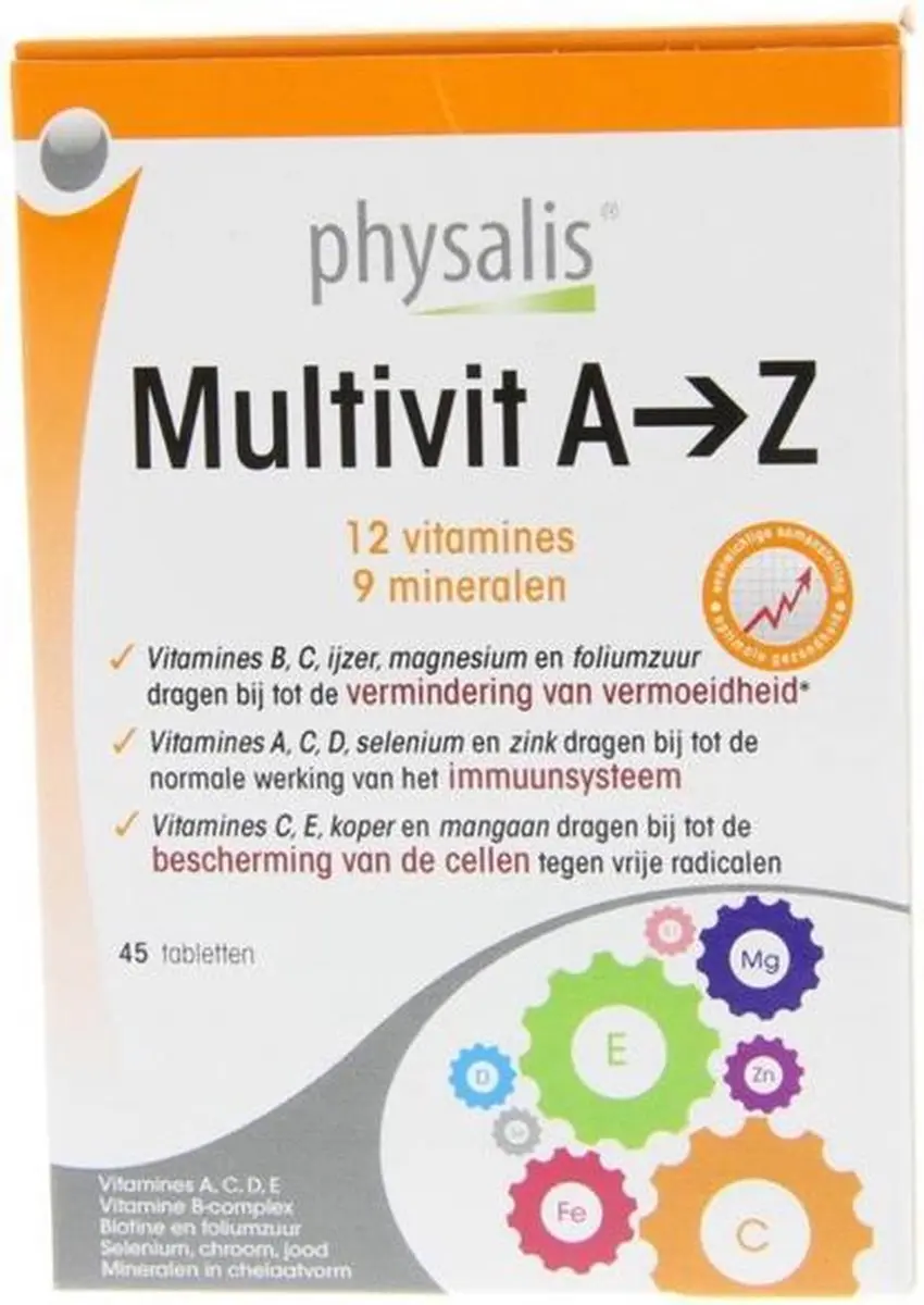 Physalis Multivit A-Z 45 Tabletten