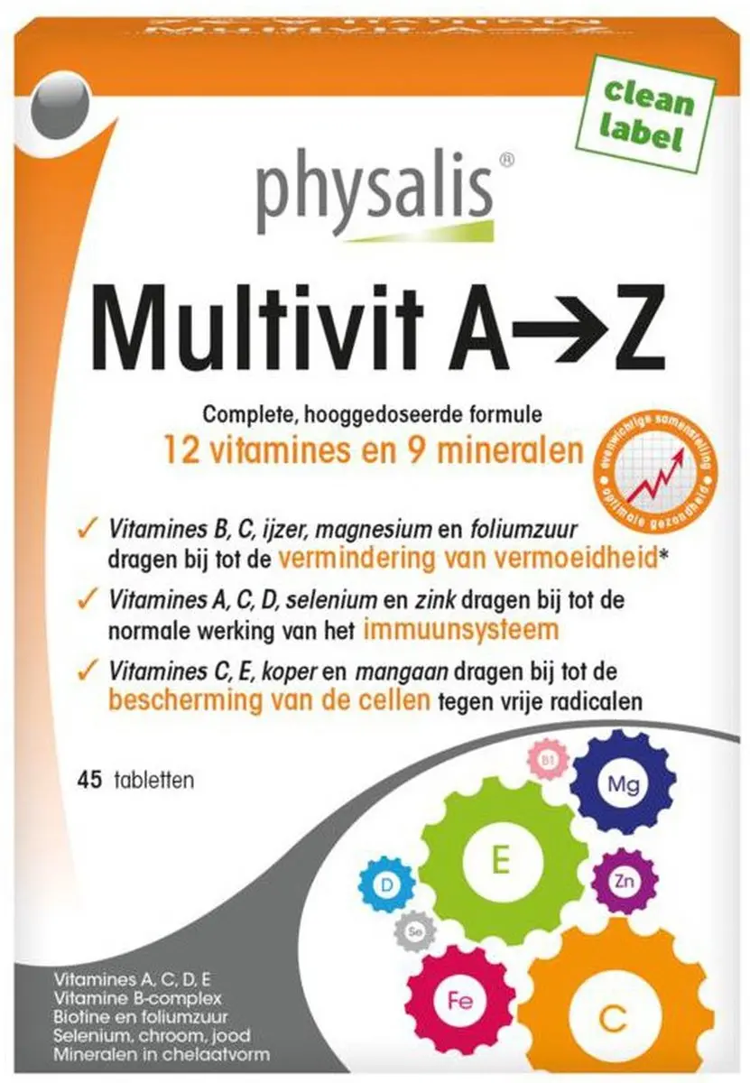 Physalis Multivit A-Z 45 Tabletten