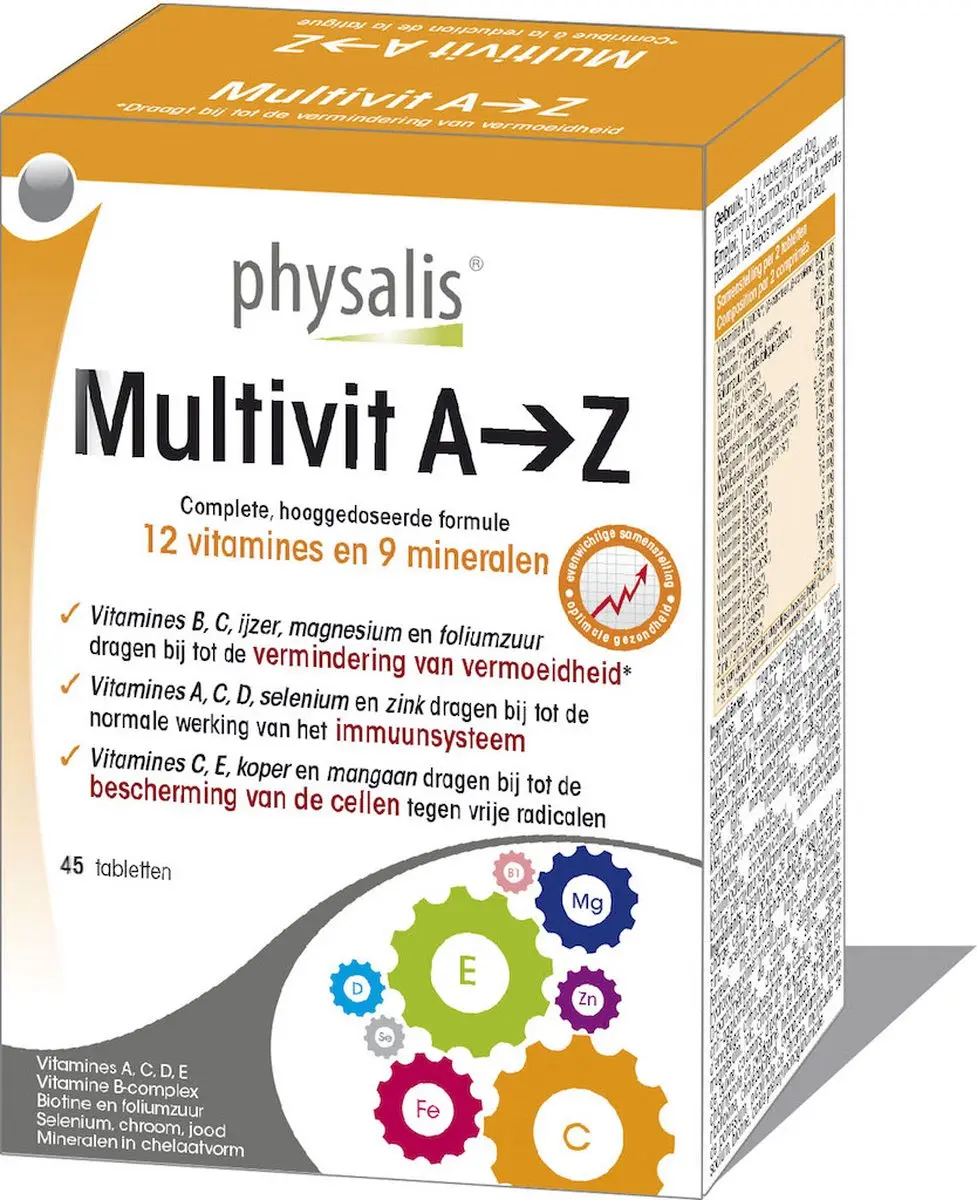Physalis Multivit A-Z 45 Tabletten