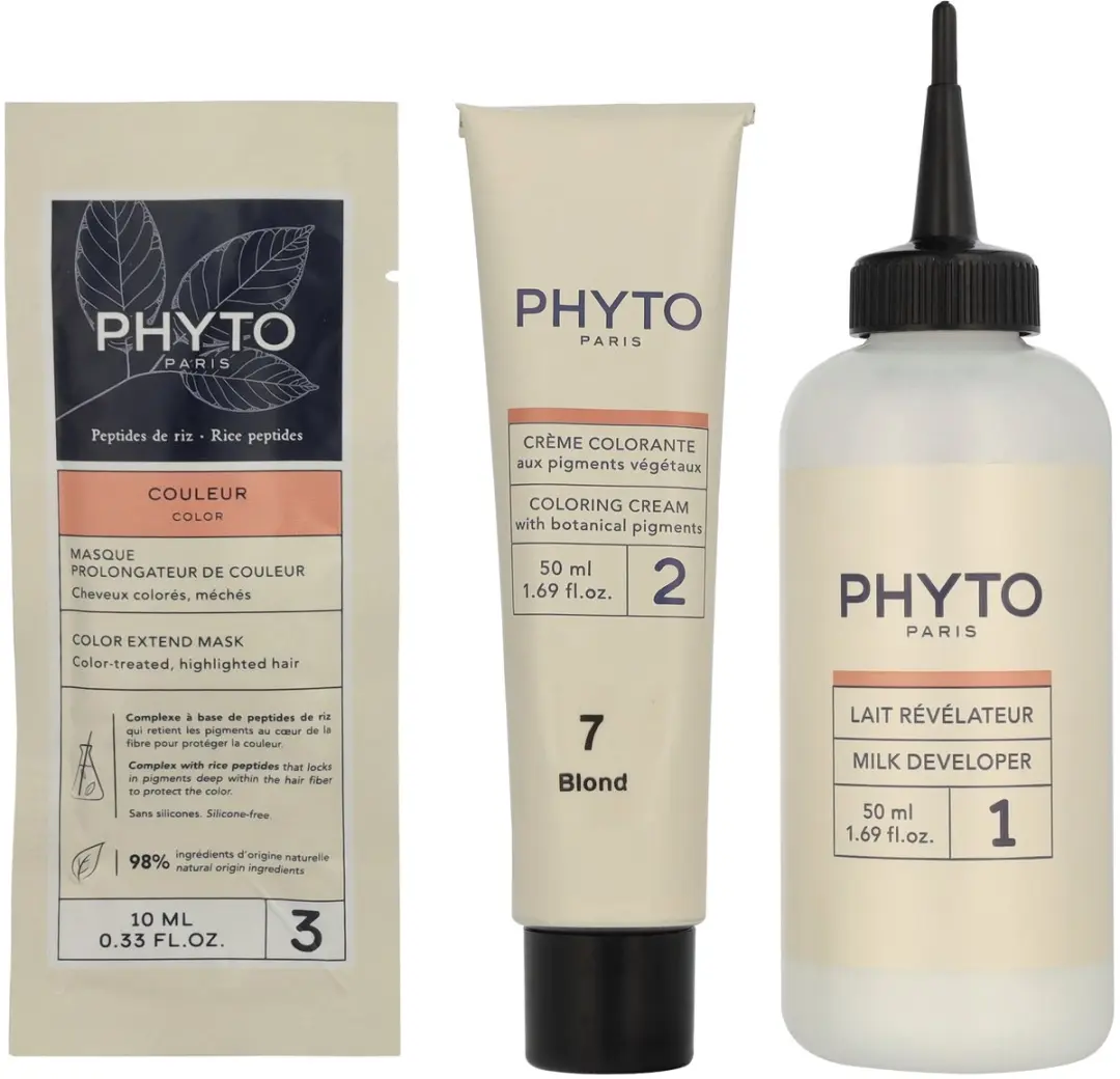 Phyto PhytoColor 7-Rubio Permanent Haarkleur 110ml - Blond