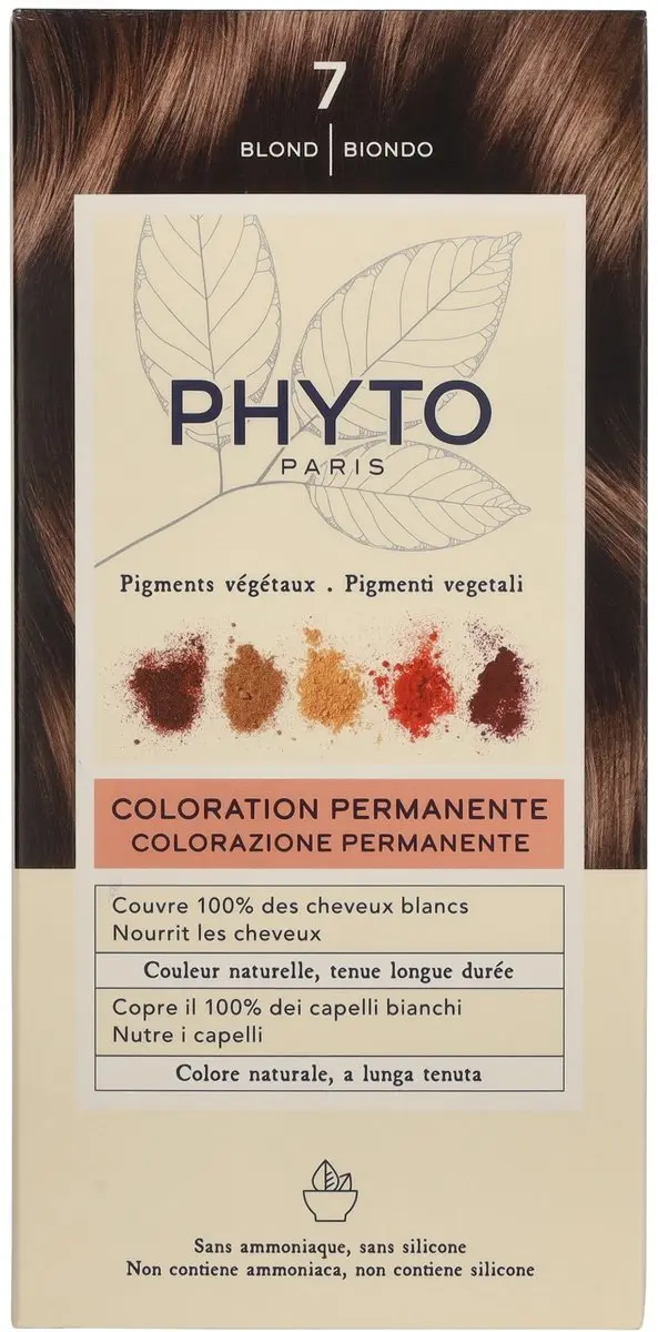 Phyto PhytoColor 7-Rubio Permanent Haarkleur 110ml - Blond
