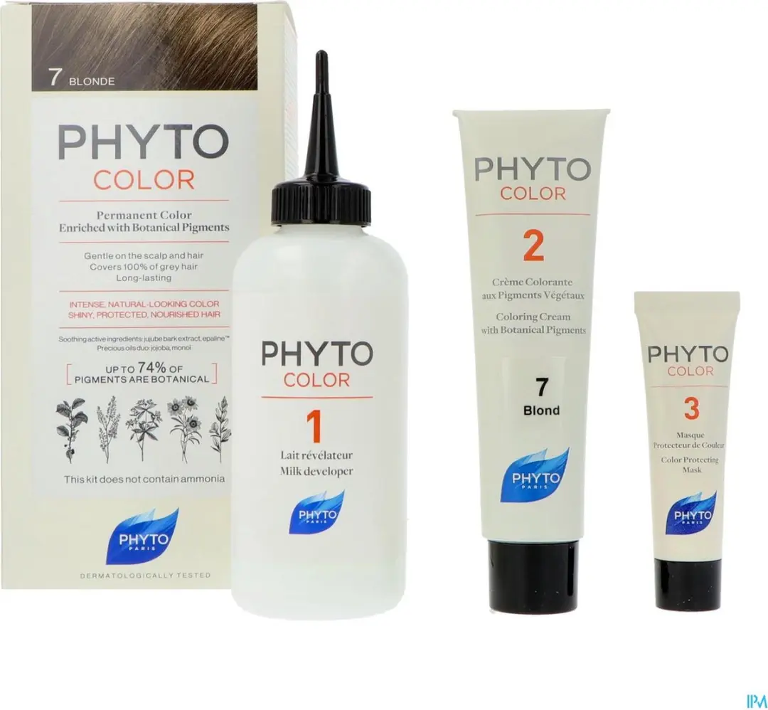 Phyto PhytoColor 7-Rubio Permanent Haarkleur 110ml - Blond
