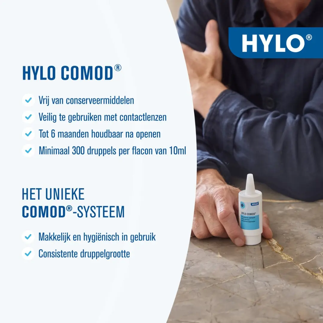 HYLO COMOD Oogdruppels 10ml
