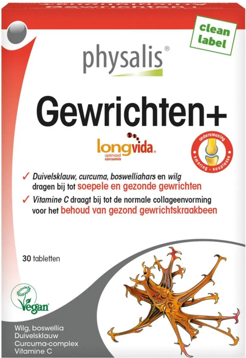 Physalis Gewrichten 30 Tabletten - 30mg