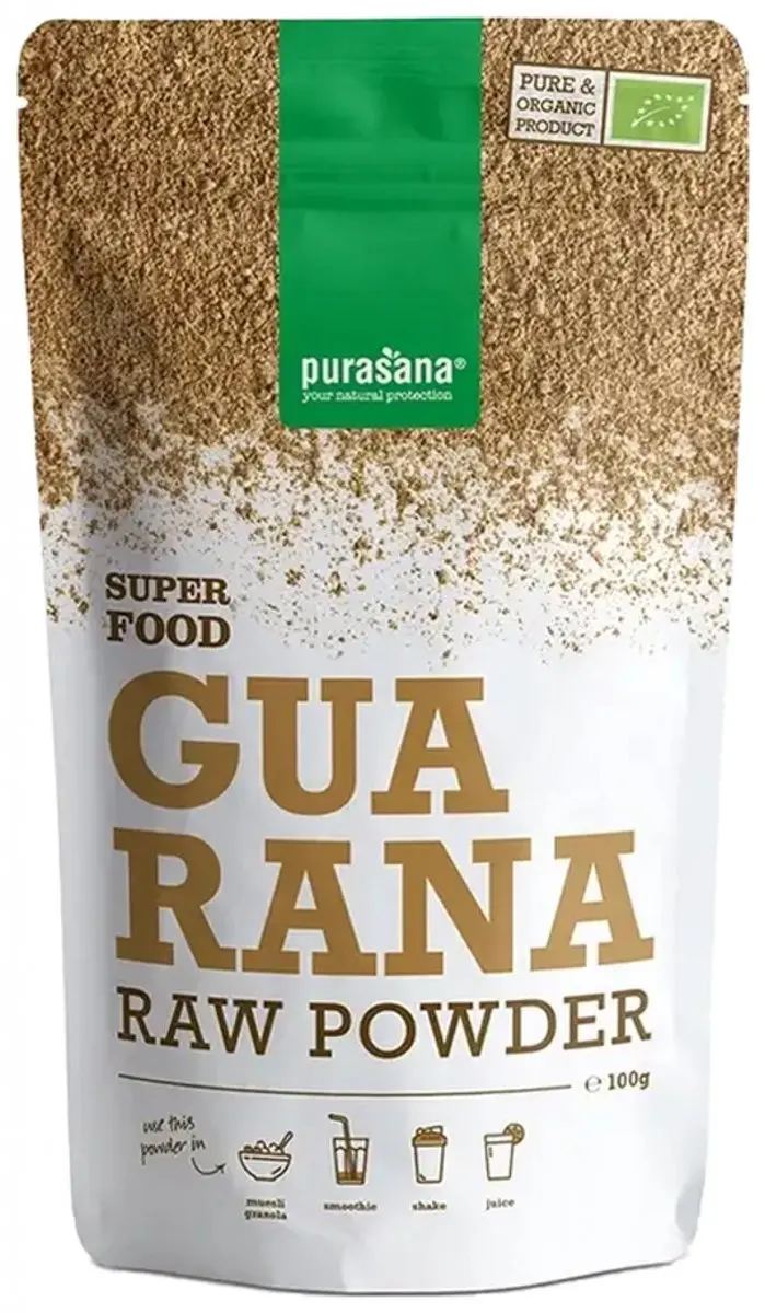 Purasana Guarana Raw Powder 100g