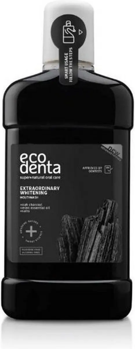 Ecodenta Mondwater Black 500ml