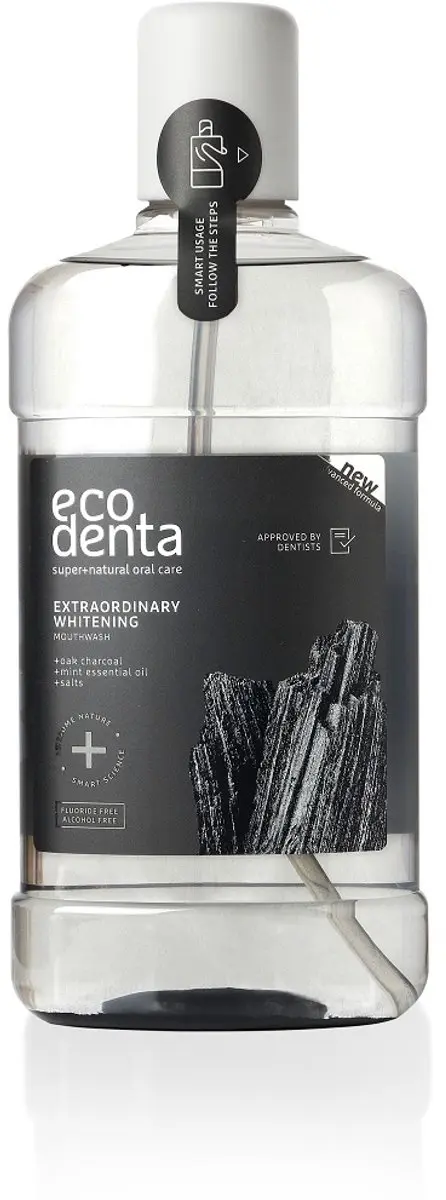 Ecodenta Mondwater Black 500ml