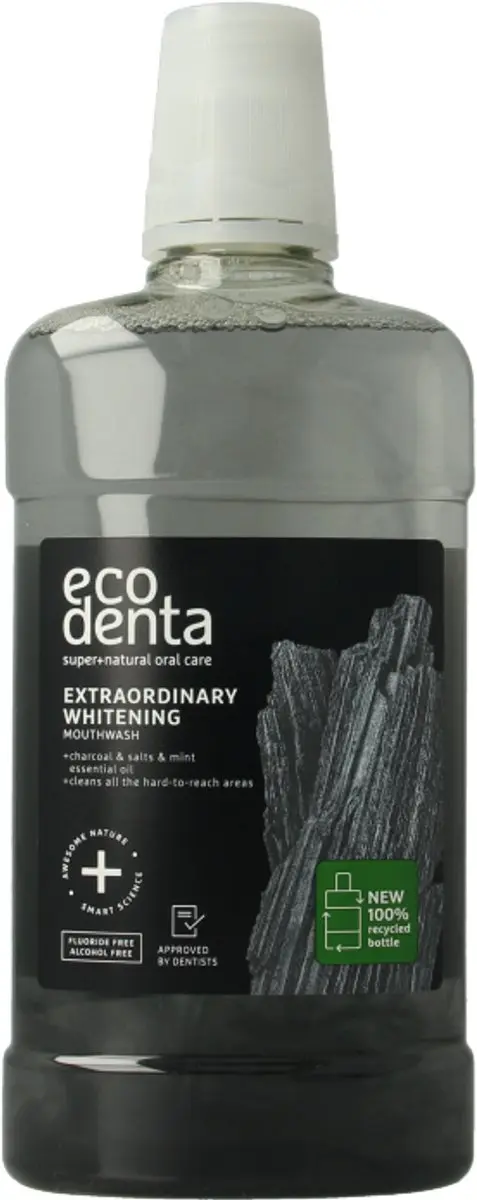 Ecodenta Mondwater Black 500ml
