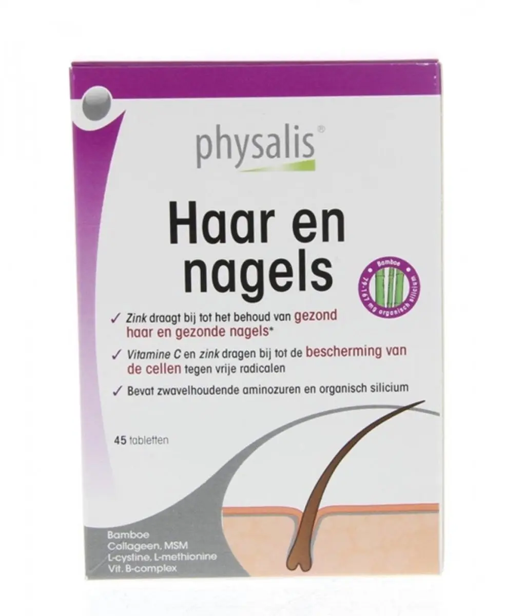 Physalis Haar en Nagels 45 Tabletten
