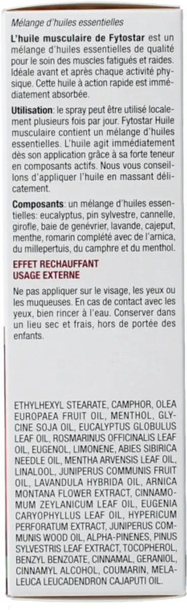 Fytostar Spierolie 30ml