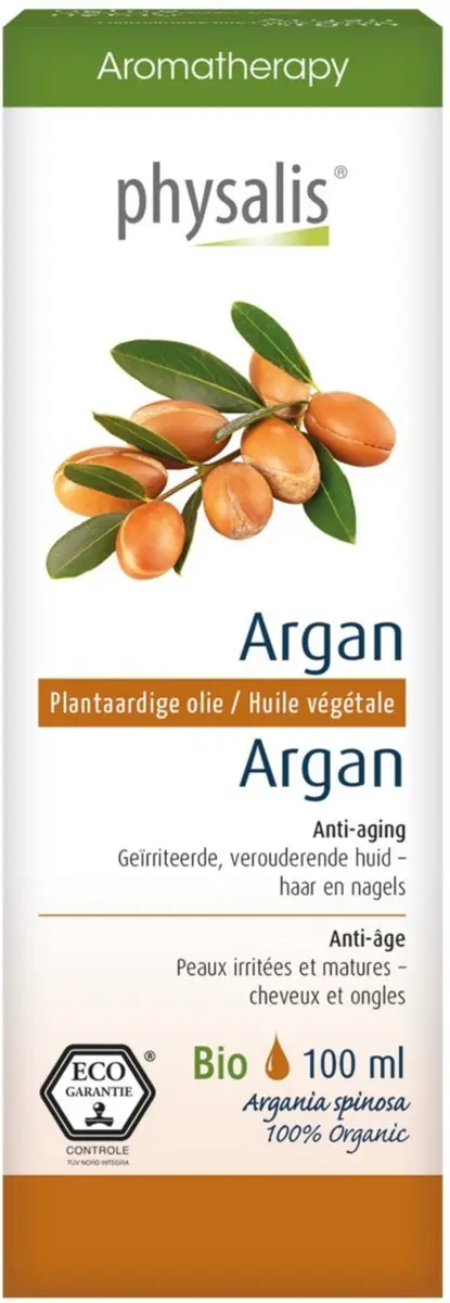 Physalis Aromatherapie Biologisch Arganolie 100ml