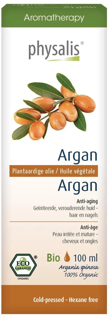 Physalis Aromatherapie Biologisch Arganolie 100ml
