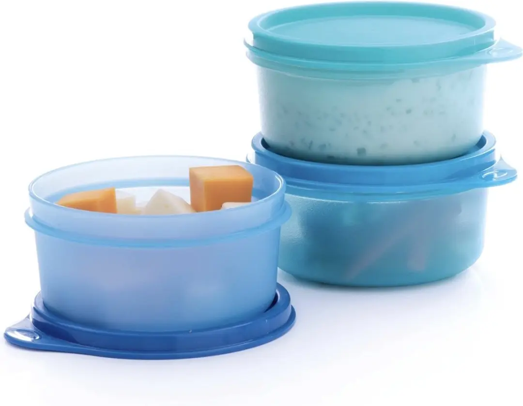 Tupperware Koelkast 200 ml Julchen turquoise + blauw + donkerblauw Mini Panorama