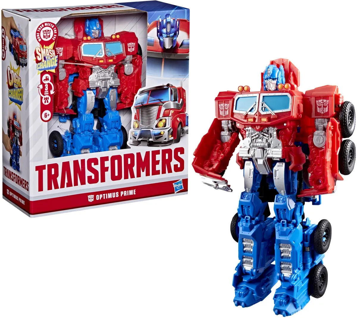Transformers Smash Changers Optimus Prime Actiefiguur