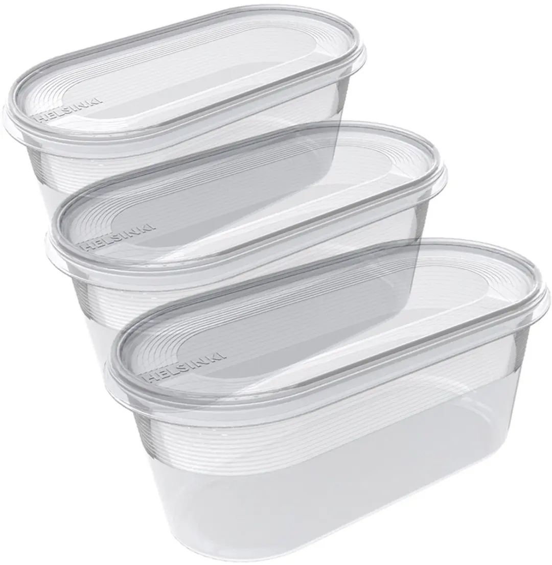 Diepvriesdozen set Helsinki, 0,8 liter, set van 3