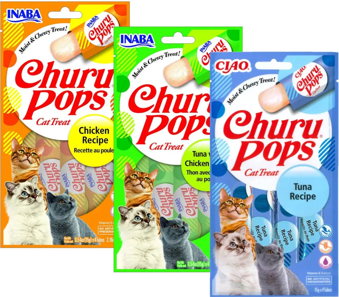 Inaba Churu Pops Tonijn 15g - 4 Stuks