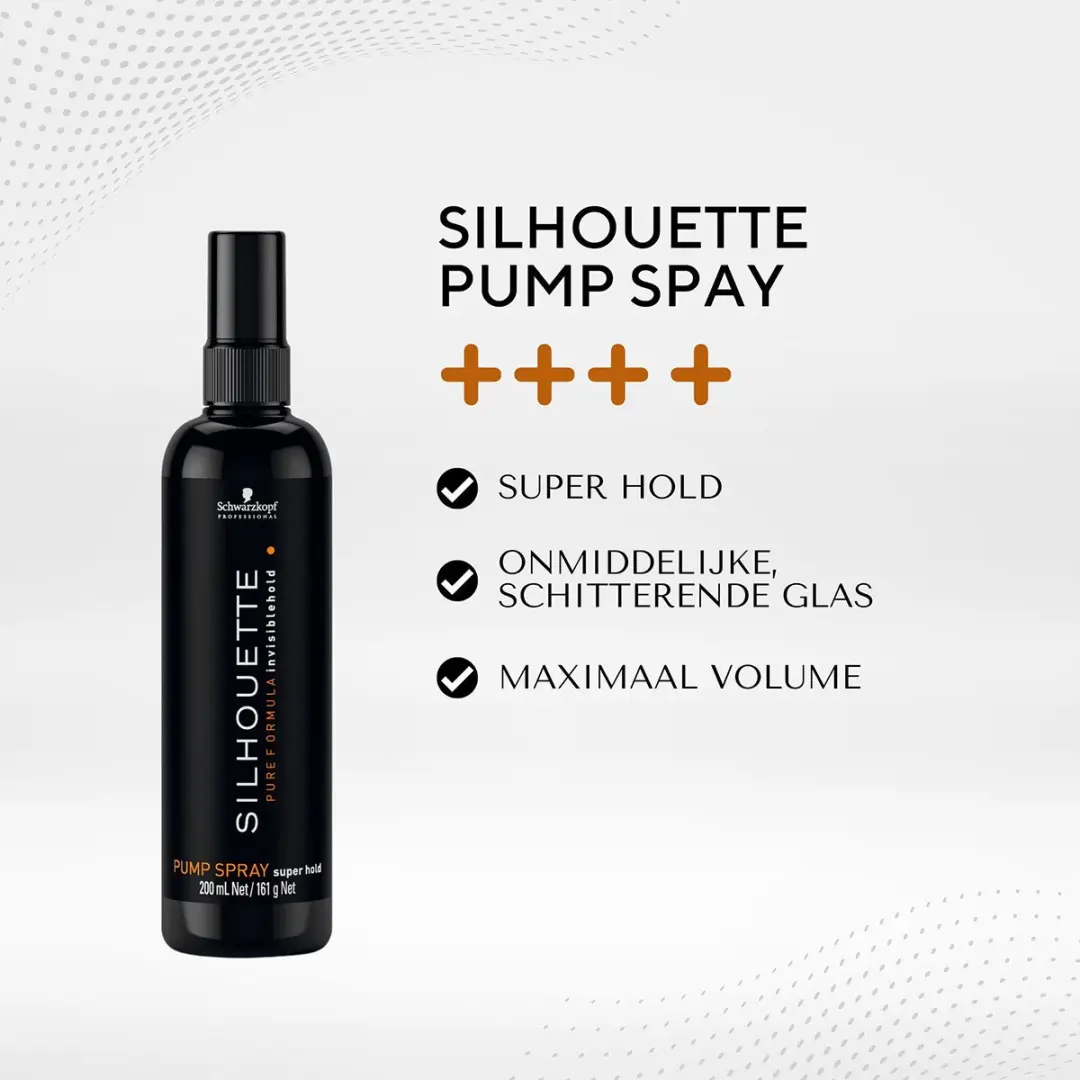 Schwarzkopf Professional Silhouette Strong Hold Pump Spray 200ml