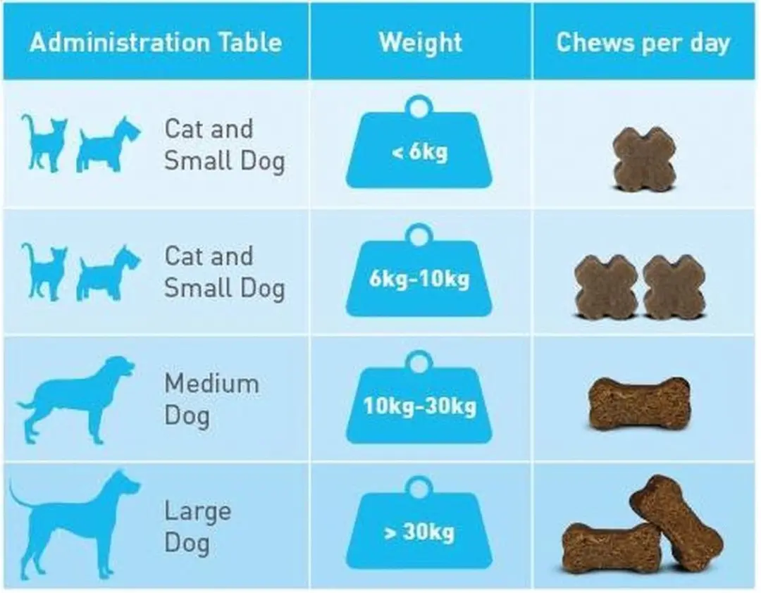 Flexadin Plus Gewrichtssupplement Kleine Hond en Kat - 90 Brokjes