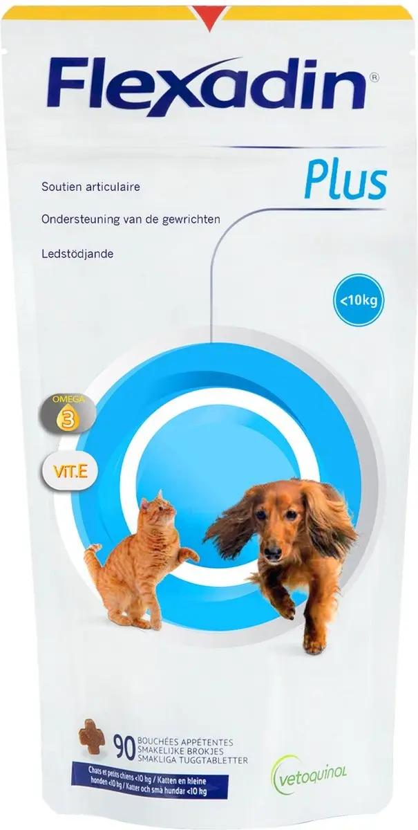 Flexadin Plus Gewrichtssupplement Kleine Hond en Kat