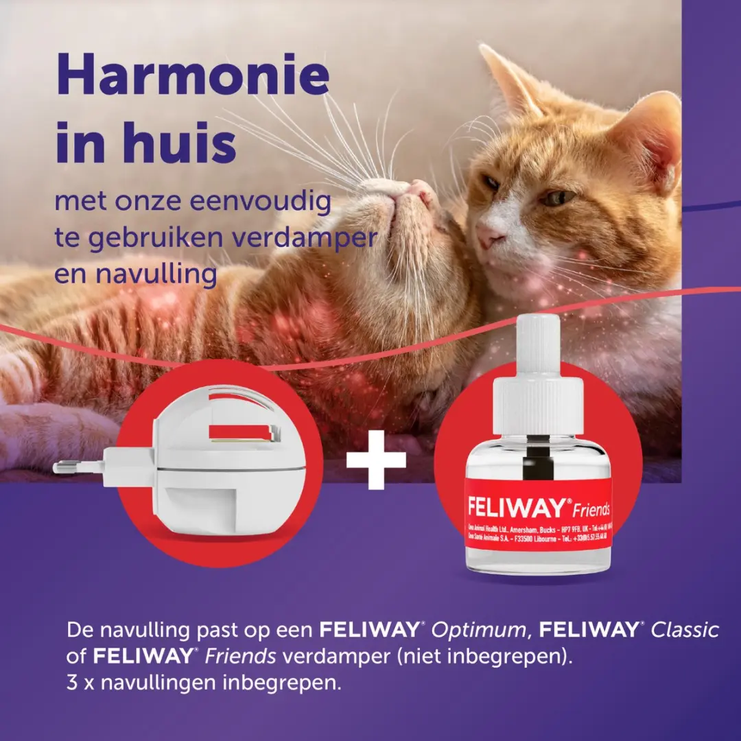 Feliway Friends Navulling - 3x48ml