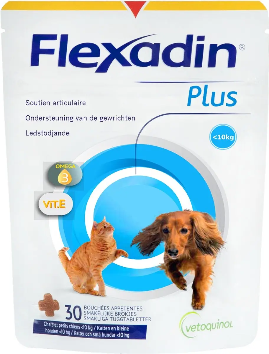Flexadin Plus Mini Kauwbrokjes 30 Stuks