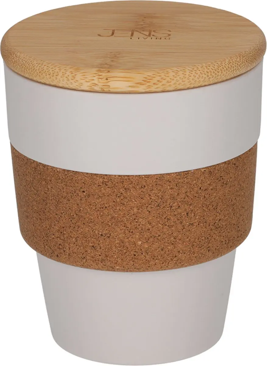 JENS Living Koffiebeker Jake Gerecycled PP - Steengrijs