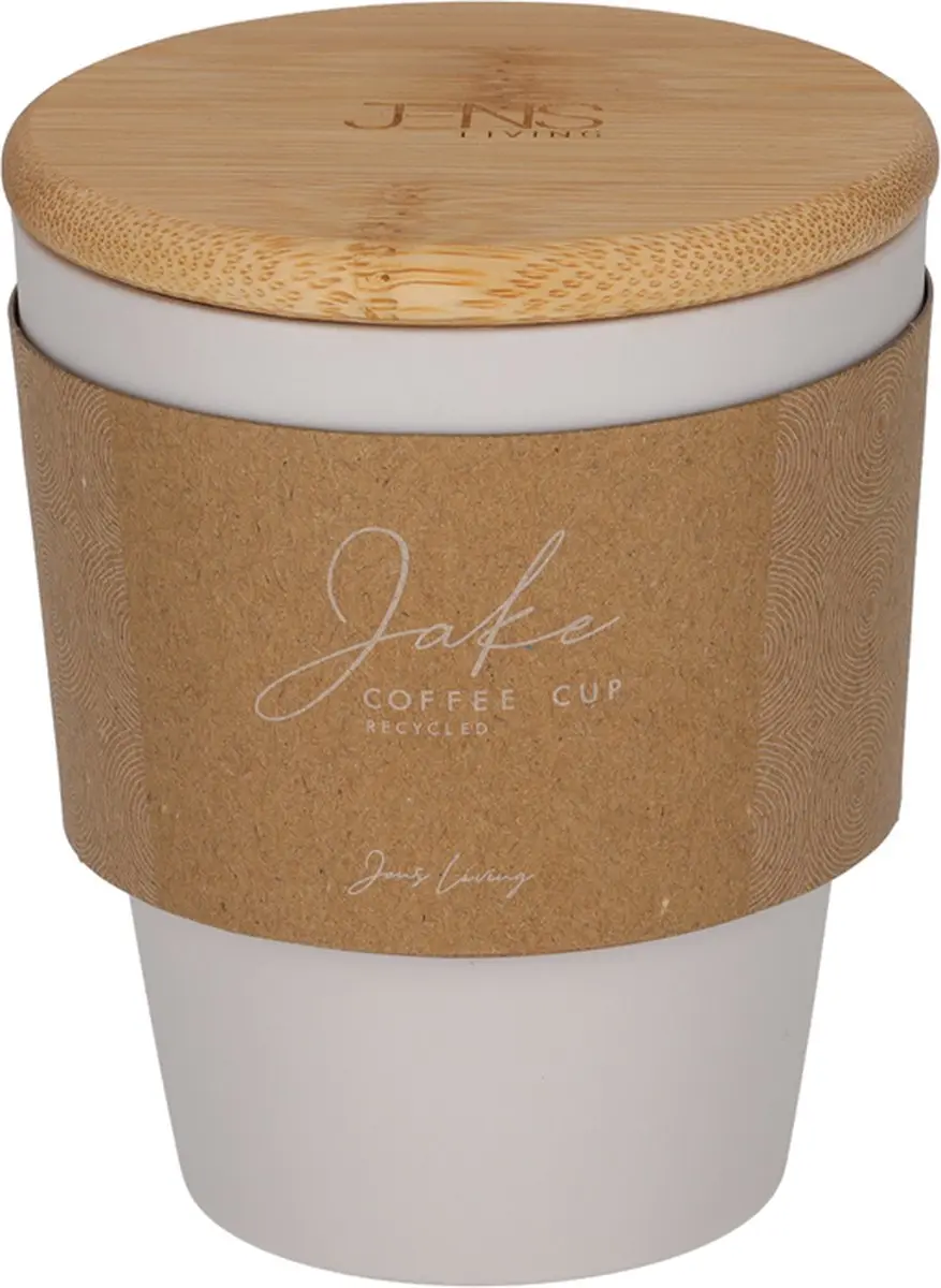 JENS Living Koffiebeker Jake Gerecycled PP Steengrijs