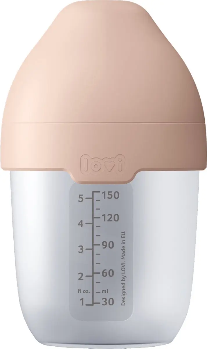 Difrax LOVI Babyfles Dynamisch Mammafeel 150ml