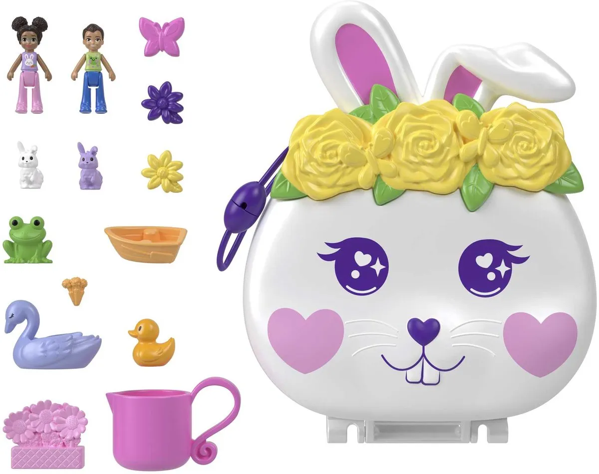 Mattel Polly Pocket Big Pocket World Assortiment - Verschillende kleuren